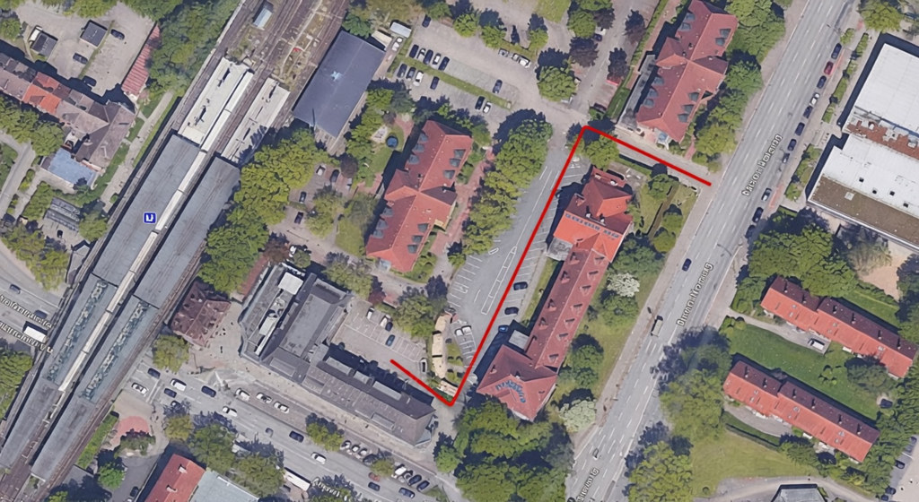 Anfahrt und Kundenparkplätze BMH Hamburg